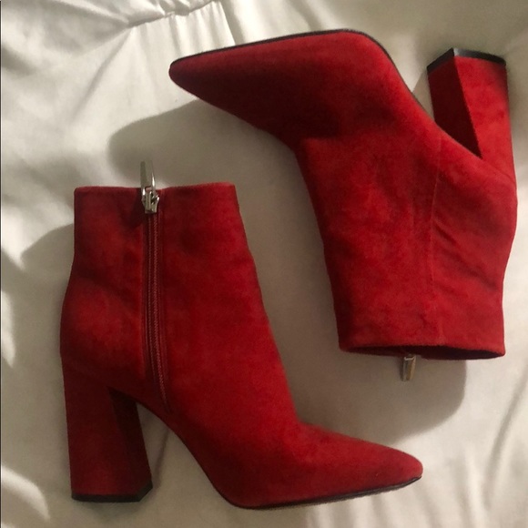 Vince Camuto Shoes - Vince camuto RED ankle booties Vince Camuto Shoes - Vince camuto RED ankle booties